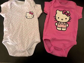 🎀 Hello Kitty Baby Bodysuit Set 🎀