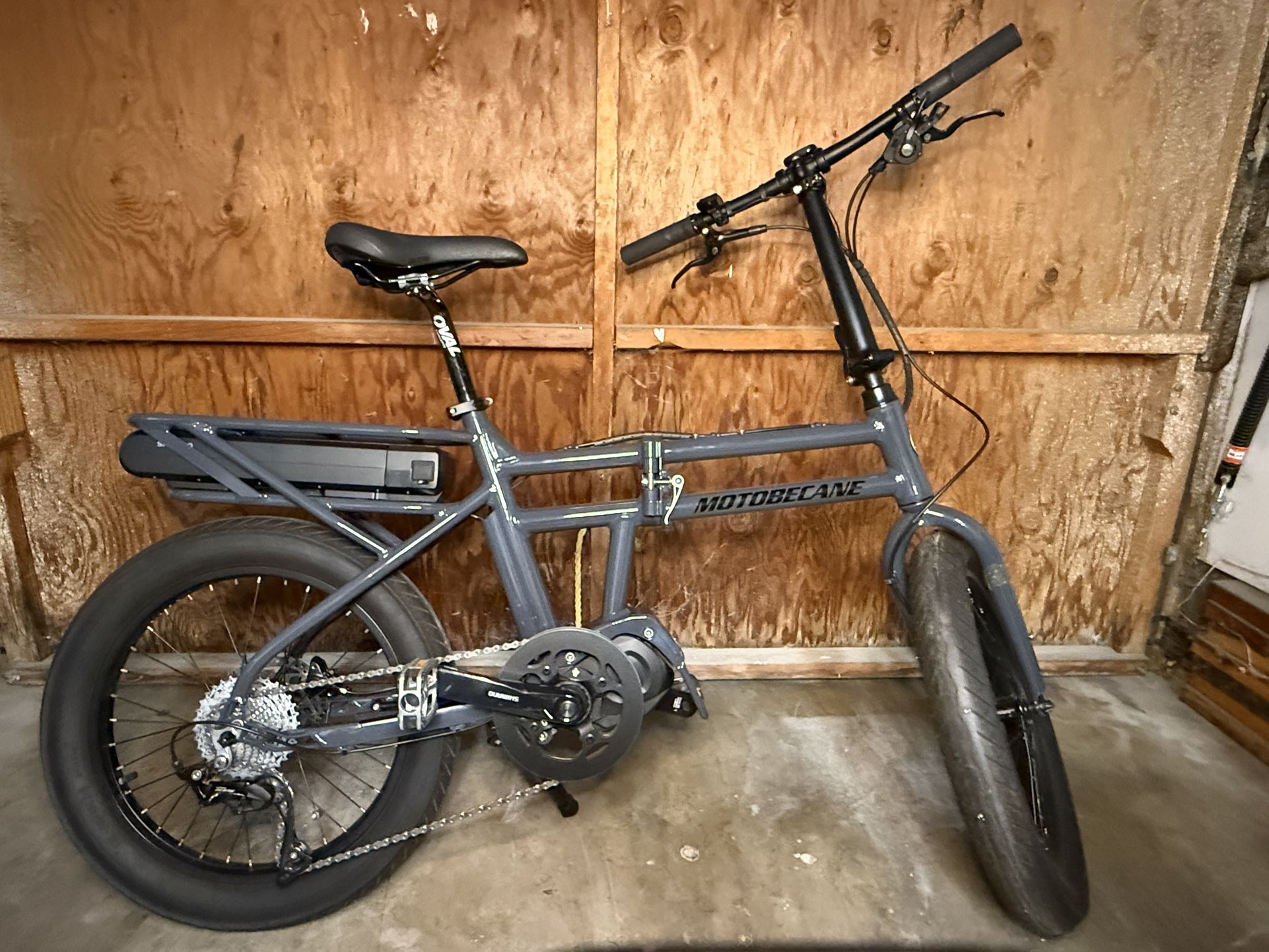 Motobecane 20” Folding Mid-Drive E-Bike