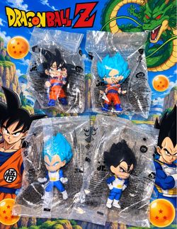 Burger King x Dragon Ball Z Action Figures - Set of 4