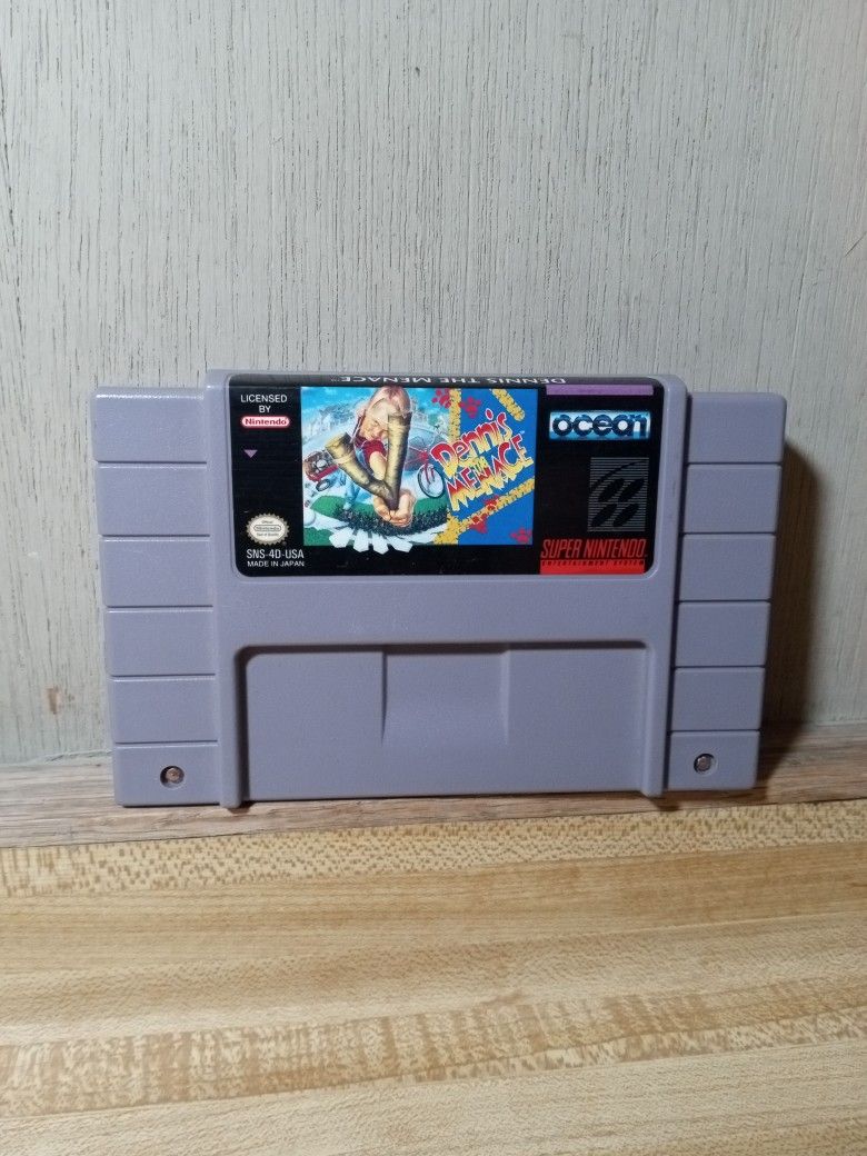 Super Nintendo Dennis The M3NANCEa