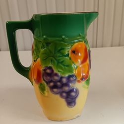 Vintage Ceramic Fruit Pitcher by Bern Ditmar Urbach 1930s
