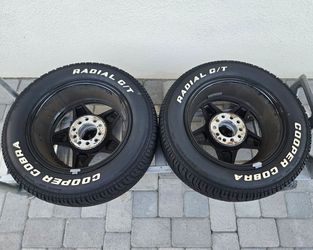 215/60/15 Cooper Cobra Radial G/T tires only solo llantas P215/60R15