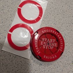 Metal Stop/Start Button Cover, $5, New