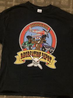 Vintage Gildan Recreation Depot Oversized Graphic Tee