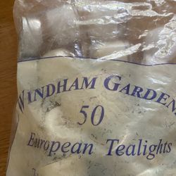 New Bag Of 50 Tea Lights