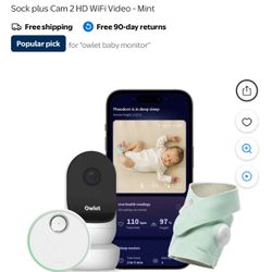 Owlet Sock And Camera2