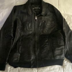 ❄️💯AUTHENTIC RARE VINTAGE AVIREX LEATHER JACKET❄️