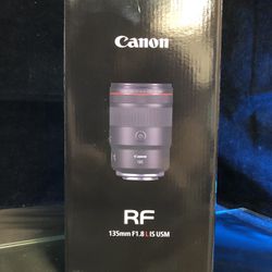 Canon135mm RF f/1.8 L IS USM Lens