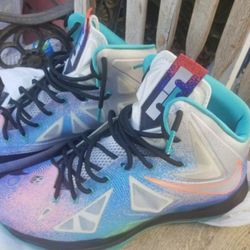 LEBRON X PLATINUM