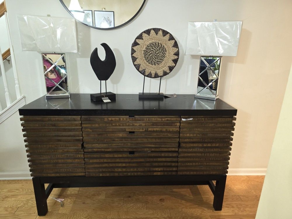 Dining Room Table and Sideboard 