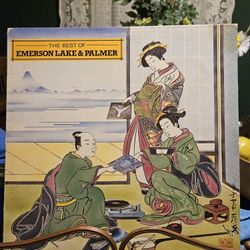 EMERSON LAKE & PALMER "THE BEST OF" LP/ALBUM 