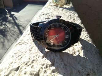 Stainless steel watch