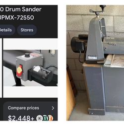 Supermax Tool 25-50 Drum Sander