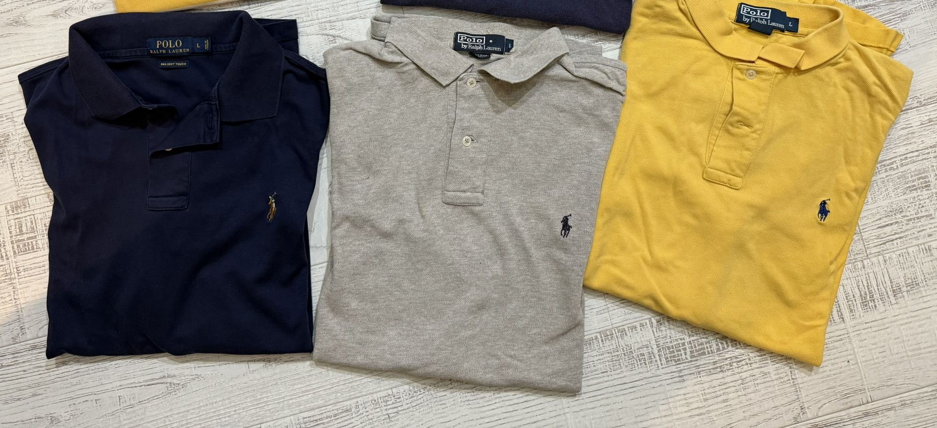 Polo Ralph Lauren T-shirts size Large pick up at Timber Dr garner $20 each