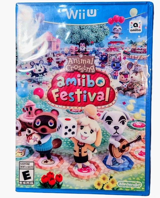 Wii U -Animal Crossing Amiibo Festival • Nintendo • Rated : E-Everyone • New Sealed •
Media -2
Item : 6892