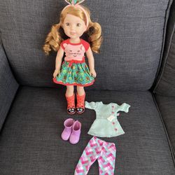 American Girl Doll Welly Wisher - Willa 