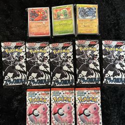 Japanese & Korean Unopened Pokemon Packs & English Mystery Card Pokemon Packs