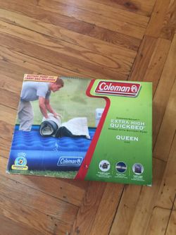 Coleman extra high inflatable queen size bed