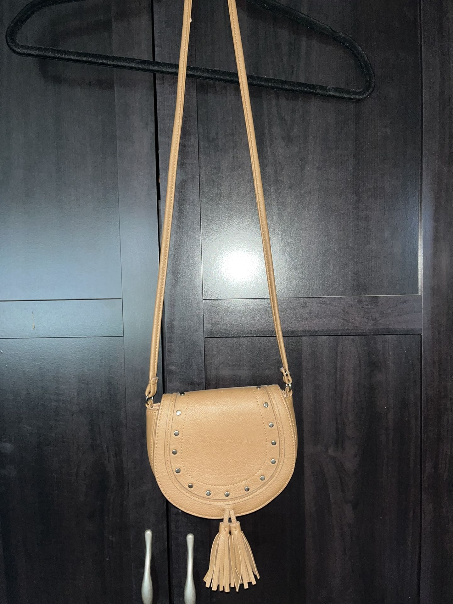 Brown Over The Shoulder Hand Bag