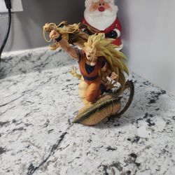 Dragon Ball Z Movie 13 Figuarts Goku Dragon Fist Statue