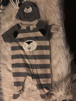 Newborn Onesie with Matching Hat