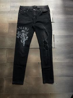 AMIRI Distressed Jeans –  Designer Denim (Size 32, Brand New)