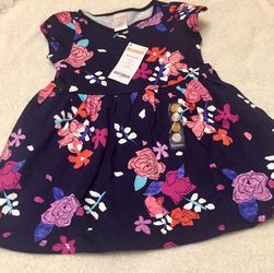 NWT, Girl 18 - 24 m / 2T, Gymboree Cotton Flower Dress