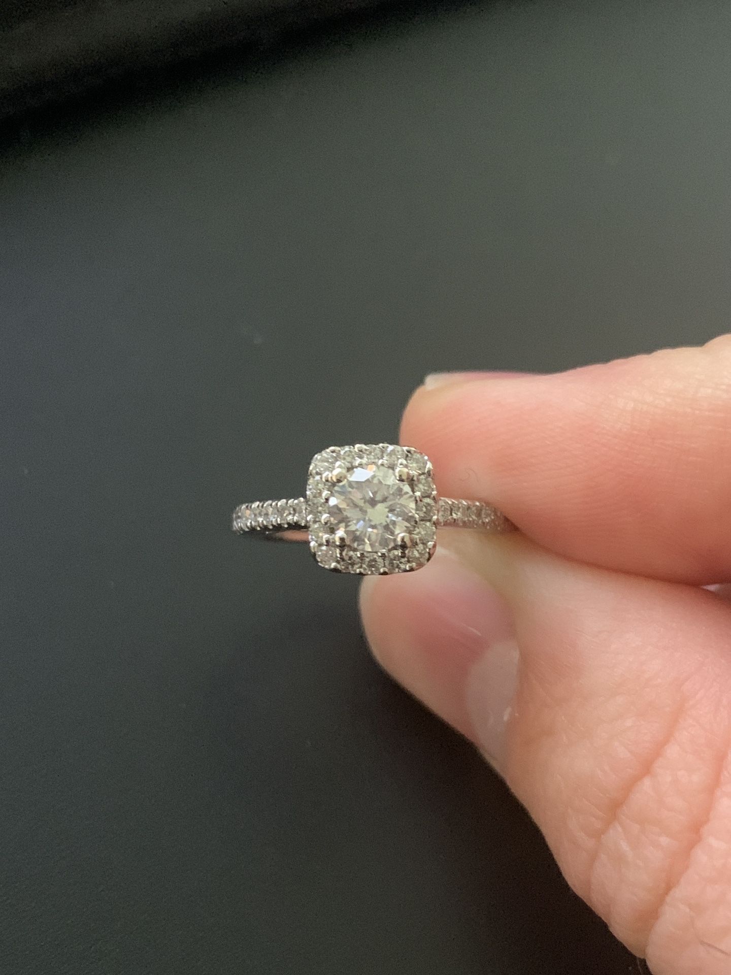 14k Gold Diamond Engagement Wedding Ring