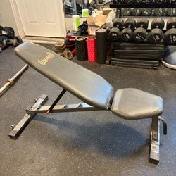 Adjustable Incline/Decline Weight Bench
