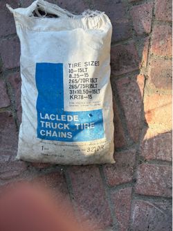 Laclede 3210 R ice snow tire truck chains
