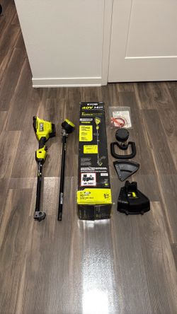 RYOBI 40V HP Brushless Whisper Series 17 in. Cordless Attachment Capable String Trimmer (Tool Only)