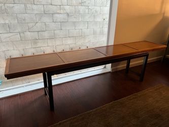 Extra-Long 86” Wood Console / Sofa Table – Statement Piece