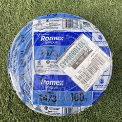 Southwire 100-ft 14 / 3 / Romex SIMpull Solid Indoor CU NM-B W/G Individual pack 