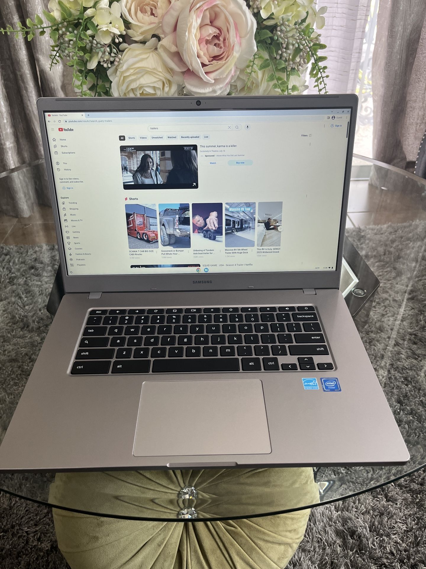 Samsung Chromebook XE350XBA 15.6" 32gb 64-bit - $79