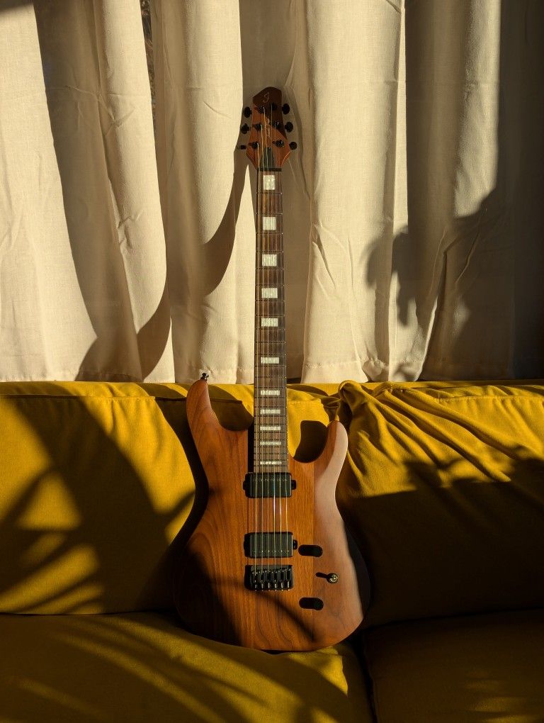 Jericho Elite Walnut Electric Guitar