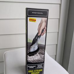 Protocol BBQ Steam Brush - Stainless Steel Bristles (New in Box)