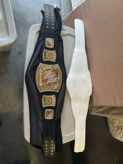 Authentic WWE Spinning Championship Belt