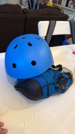 Toddler helmet and pads