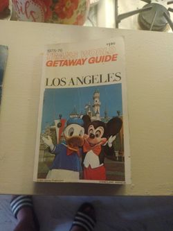 1975 76 Transworld Gateway Guide Los Angeles Book