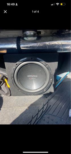 Kenwood Excelon Subwoofer and amp