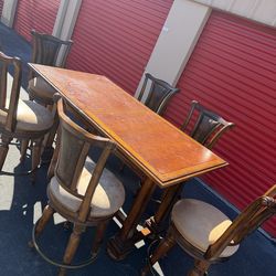 Formal dining room set with extensions -