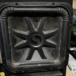 Sub Woofer And Amp