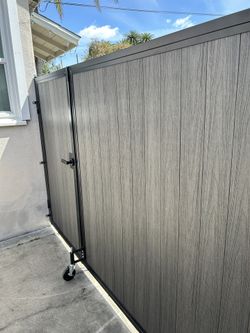 Brand New Side Gates Steel Composite Powder Coated