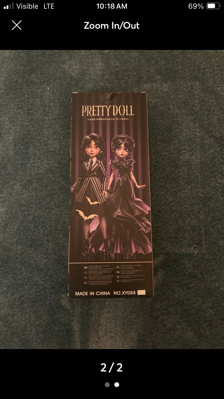 Wednesday Pretty Doll