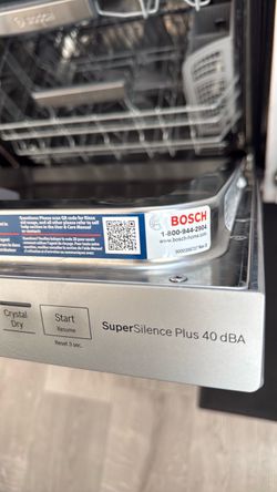 Bosch 800 Series Dishwasher — Model SHPM88Z75N /01