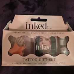Inked By Dani Temporary Tattoo Gift Set