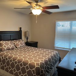 Queen Bedroom Set with Mattress