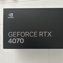nvidia RTX 4070 founders edition