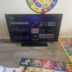 50 inch Samsung Flat Screen w/ remove 