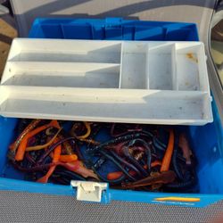 2 Fishing Boxes With Accessories 